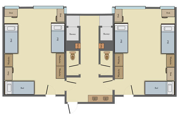 Triple Room Pair